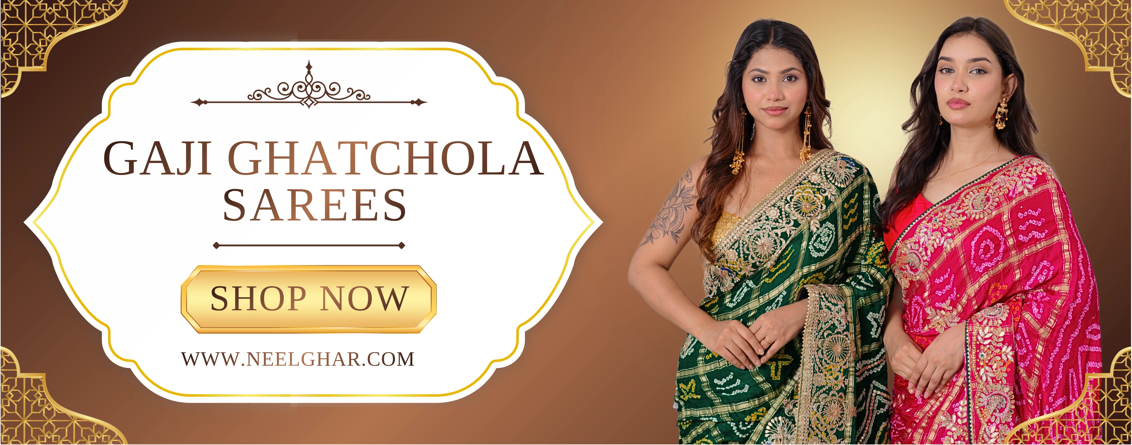 Gaji silk ghatchola saree